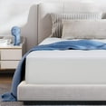 thumbnail image 3 of FDW Queen 12 Inch Medium-Firm Gel Memory Foam Mattress, CertiPUR-US Certified, in a Box, Pressure Relief, White, 3 of 7