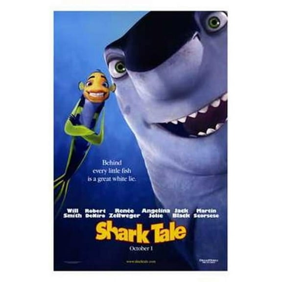 Posterazzi Shark Tale Movie Poster - 11 x 17 in.