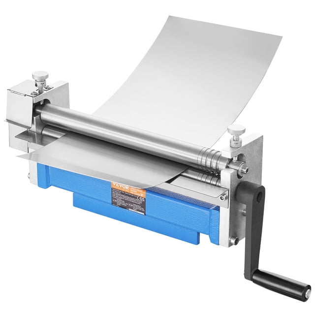 VEVOR Machine à Rouleaux Antidérapante, Largeur de Formage 12,6 Pouces avec Capacité de 20 Gauge, Rouleau de Pliage en Métal, avec 2 Rouleaux Détachables