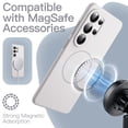thumbnail image 3 of JETech Magnetic Silicone Case for Samsung Galaxy S26 Ultra, Compatible with MagSafe, Silky Touch (Lunar Rock), 3 of 7