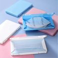 thumbnail image 4 of 6 Pack Portable Mask Storage Bag, Portable Plastic Storage Boxes With Lids, Storage Clip, 4 of 5