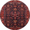 thumbnail image 1 of Ahgly Company Machine Washable Indoor Round Traditional Tomato Red Area Rugs, 3' Round, 1 of 7