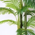 thumbnail image 4 of 5ft Artificial Palm Tree, Tropical Palm Faux Floor Plant with Trunks and Realistic Leaves for Home Living Room Bedroom Office Decor, 4 of 7