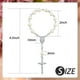 thumbnail image 4 of 240 Piezas Cuentas de Rosario de Bautismo, Rosarios de Bautismo de Dedo, Perlas de ImitacióN para Favores de Bautismo, Favores de Bautizo, Favores de ComunióN, 4 of 5