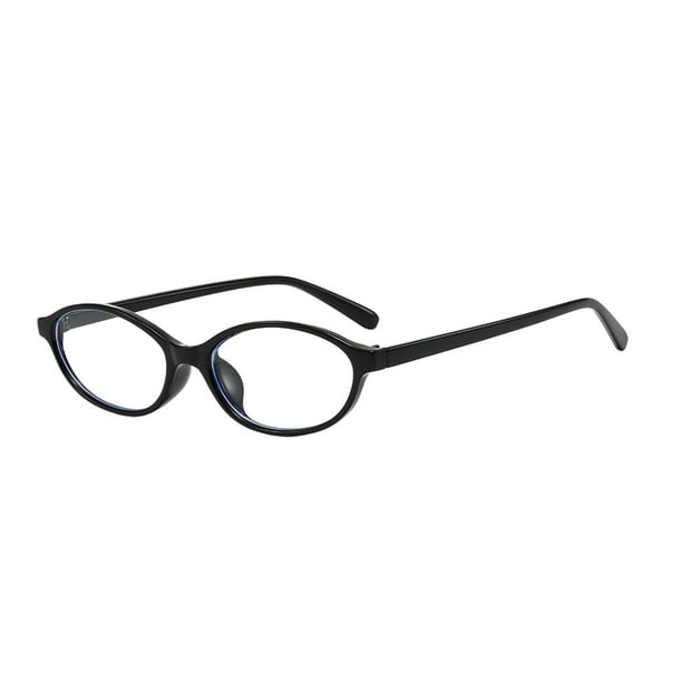 Gafas retro de forma ovalada, estilo de los 90, adecuadas para caras pequeñas, gafas con filtro de luz azul, gafas de estilo