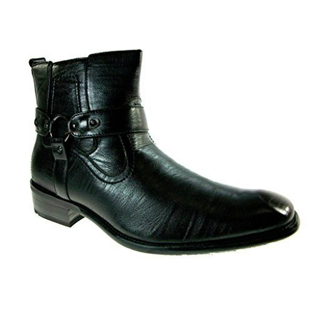 J'aime Aldo - Delli Aldo Men's 670-Black Casual Style Round Toe Boots ...