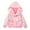 Pink, variant on Besly Kids Baby Girls Boys Rain Jacket for 3-14T