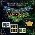 thumbnail image 2 of HaCpiu 2026 Congrats Grad Banner Graduation Decorations, Multicolor Graduation Party Decorations, Grad Party Sign for Graduation Gifts, Photo Backdrop & Ceremony Decor, 2 of 7