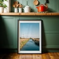 thumbnail image 6 of Highline Canal - California Photography Landscape Nature Rural Scenic Minimalist Desert Black Framed Wall Art Print 12 x 18 inches, 6 of 8