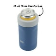 thumbnail image 5 of BUILT 5-in-1 14 oz Insulated Stainless Steel Can Cooler and Drink Sleeve Set, Poseidon, 5 of 8