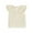 Beige, variant on Jalioing Girls Cute Tops Ruffle Cap Sleeve Crew Neck Ribbed Summer Shirts Solid Color Casual Cotton Tees Blouses