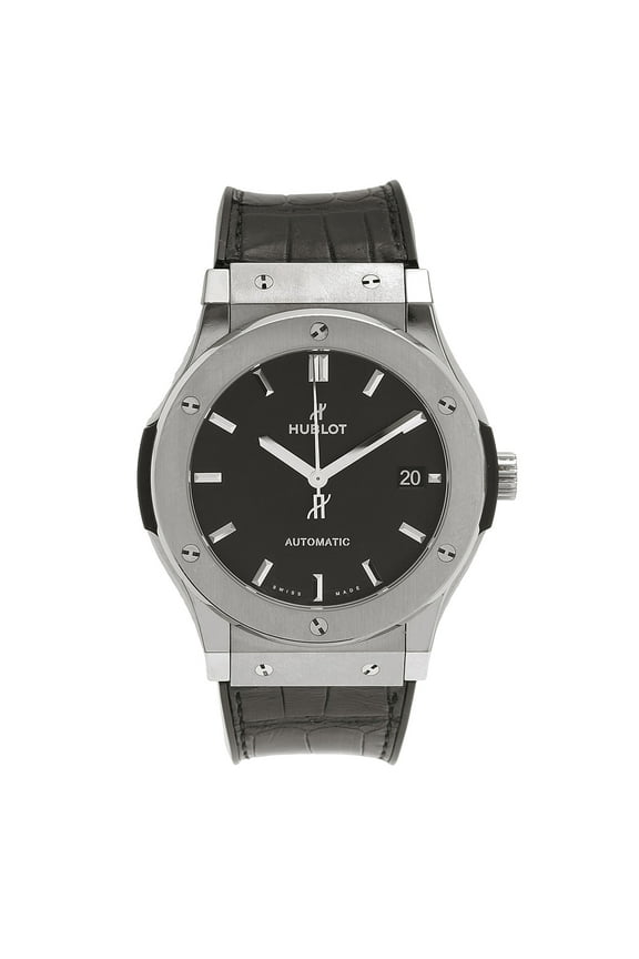 Pre-Owned Hublot Classic Fusion Racing Grey 511.NX.7071.LR 45mm Black Dial