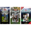 C&I Collectables MLS Los Angeles Galaxy 3 Different Licensed Trading Card Team Sets