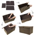 thumbnail image 4 of PENGXIANG Storage Box Collapsible Linen Fabric Clothing Basket Bins Toy Box Organizer, 4 of 4