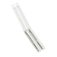 thumbnail image 5 of Uxcell 2pcs Metric Taps M4 x 0.7 H2 High Speed Steel Straight Flutes Metric Machine Screw Thread Tap, 5 of 5