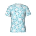 thumbnail image 4 of Vsdgher Cute Rabbit Print Men's Dry Fit Mesh Athletic Shirts Moisture Wicking Tennis T-Shirt Tops, 4 of 9