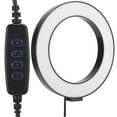 thumbnail image 2 of Fill Light Ring Light Eye Protection 2900-6500K Color Temperature Adjustable For Selfive Live Broadcast Phone Live Youtuber 16cm, 2 of 8