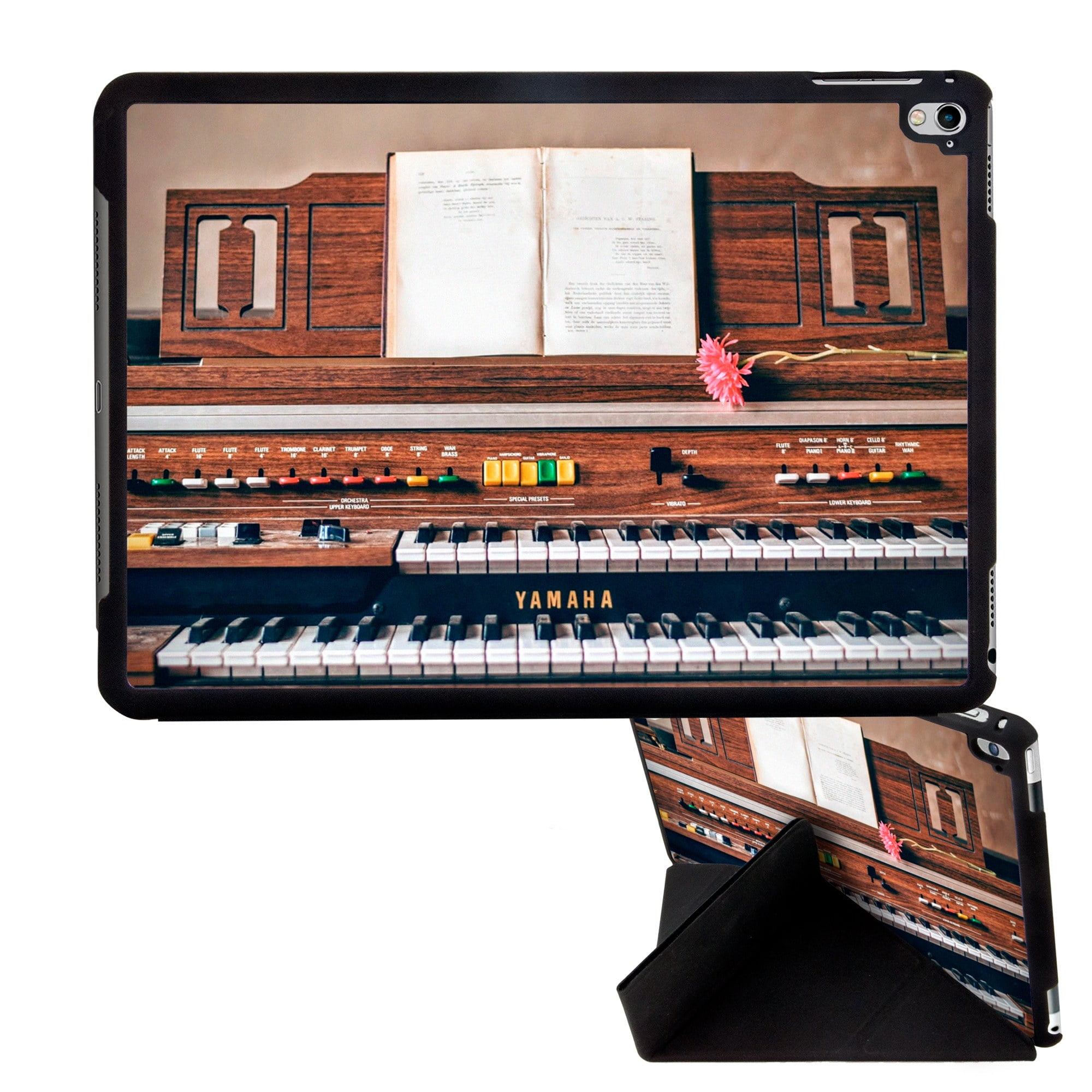 Image Of Yamaha Organ Keyboard With Sheet Music Apple IPad Pro 9 7 Inch 