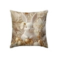 thumbnail image 1 of Cubiertas de Almohada de Pascua Oro Lujoso Poliéster 45x45cm Sofá Cojín Cubiertas de Almohada Decorativa de Vacaciones, 1 of 6