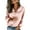 Pink, variant on Dressy Casual Blouses Women Button Down Silk Satin Shirt with Ruffled Collar Long Sleeve Business Office Wear (XL, Pink)