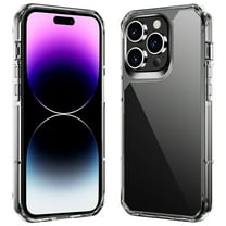 Case for iPhone 11 Pro Max Case Clear, Non Yellowing Crystal Clear Anti-Scratch Hard PC & Non-Slip Soft TPU Bumper Cover Transparent Slim Fit Shockproof Protective Phone Cases, Clear