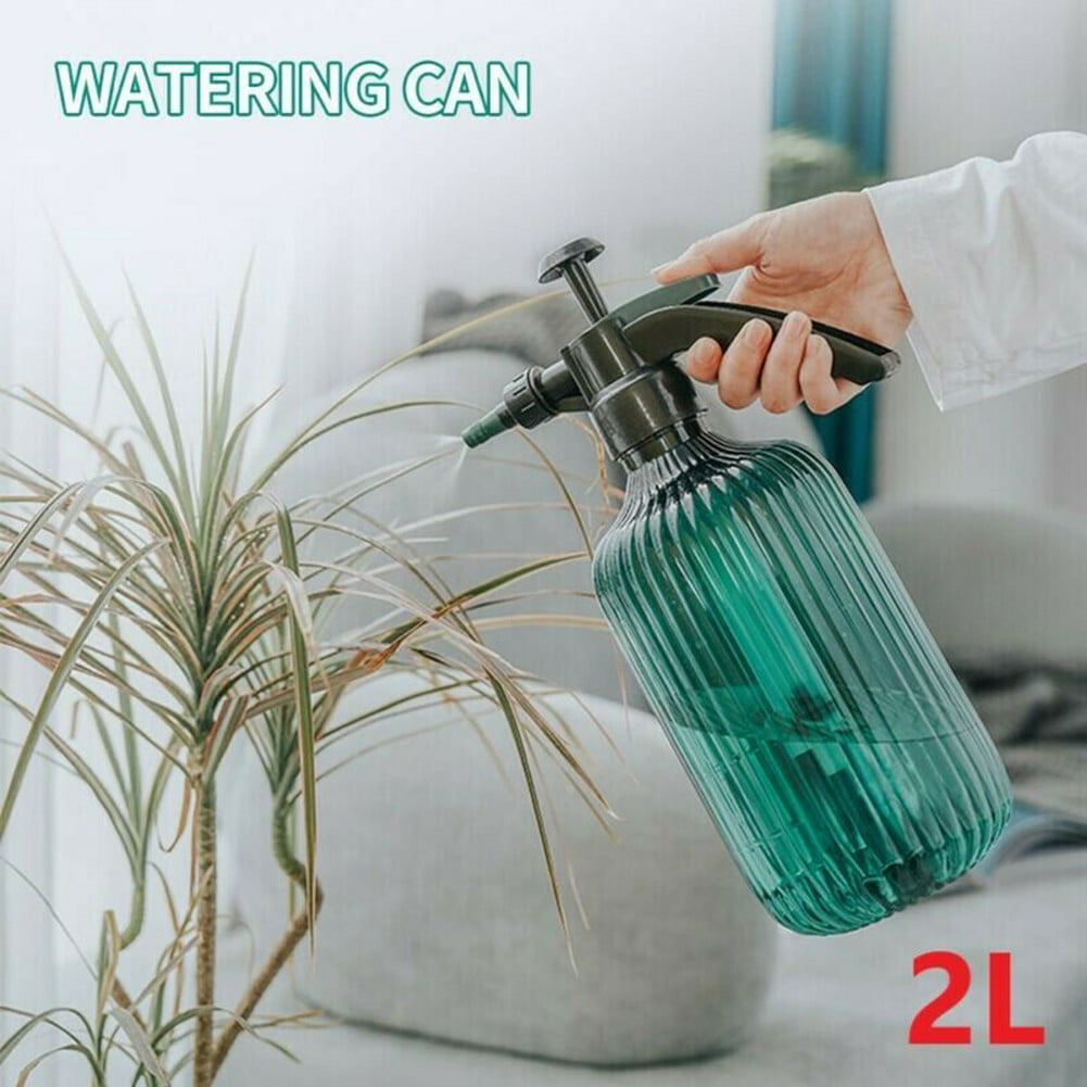 2L-Garden Hand Pump Sprayer Cleaning Portable Pressure Spray Bottle Water 