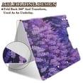thumbnail image 4 of ALAZA Lavender Flowers Floral A4 Foldable Clipboard 360 Degree Folder Binder, 4 of 9