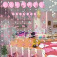 thumbnail image 6 of FELTECHELECTR 1 Set Pink Heart Shaped Garland Hanging Decoration Paper Decorative for Valentine's Day Party Organizers, 6 of 8