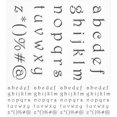 thumbnail image 1 of Transparent , Durable Educational Hand-made Rubber  Lower Case Alphabet Clear , for Card Making Decoration DIY Scrapbook Scrapbooking Photo Album, 1 of 8