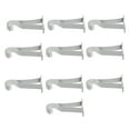 thumbnail image 6 of Miangastore 10 Pack White Curtain Rod Brackets for 25-30mm Pole, 6 of 6