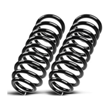 Front Coil Spring Set 2 - Compatible with 2003 - 2011 Ford Crown Victoria Sedan 2004 2005 2006 2007 2008 2009 2010