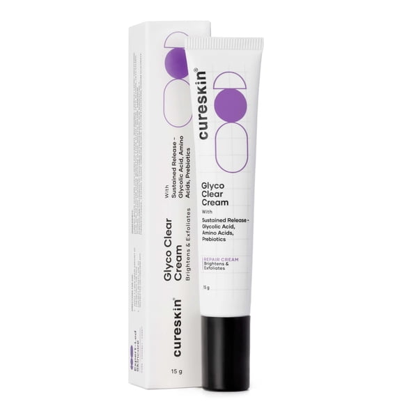 Crema reparadora Cureskin Glyco Clear con ácido glicólico 30 ml