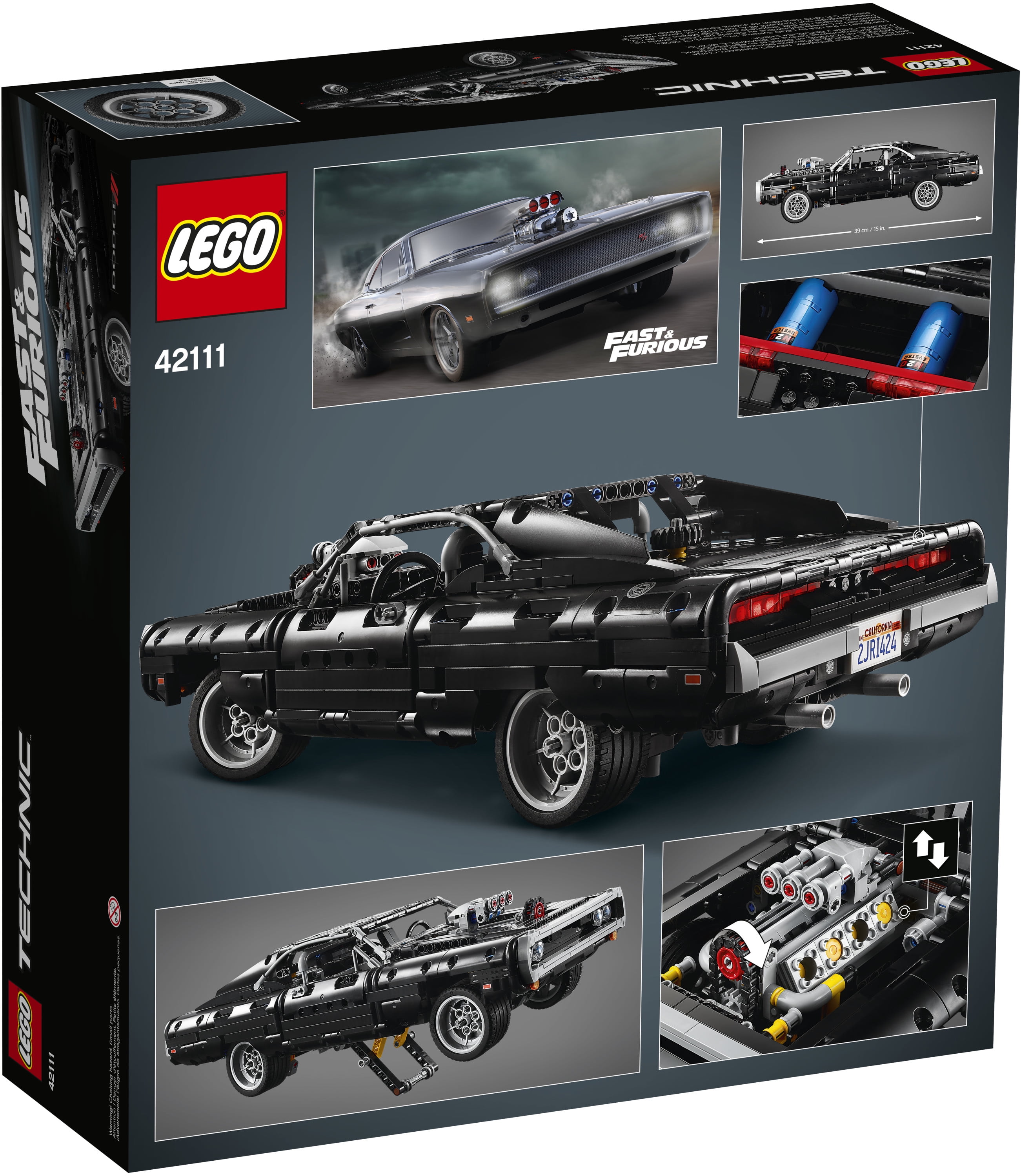 LEGO 42111 Technic Fast /& Furious Dom’s Dodge Charger Brand New In Hand