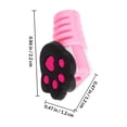 thumbnail image 2 of MERRYHAPY 10Ud Protector De Cable USB Rosa Para Cargador Con Pie Resistente Y Decorativo, 2 of 8