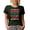 Military Green, variant on I'm a Running Mom, Just Like a Normal Mom Except Much Cooler - Marathon Runner Mother, Black T-Shirt, Medium
