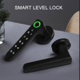 thumbnail image 3 of Bluetooth Smart Lock, Cerradura Biométrica Inteligente, Bluetooth App Fingerprint Smart Door Lock | Contrase?a Huella Digital | Tarjeta Ic | Sistema de Seguridad Antirrobo Resistente Ecomeon no, 3 of 4
