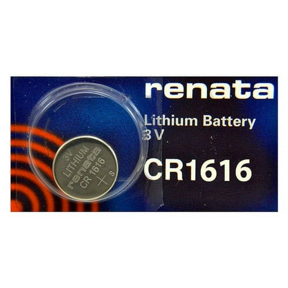 Renata CR1616 3V Lithium Coin Battery 5 Pack