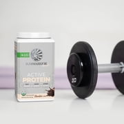 Sunwarrior Sport Organic Active Protein, Chocolate, Vegan Protein Powder, 20 Servings