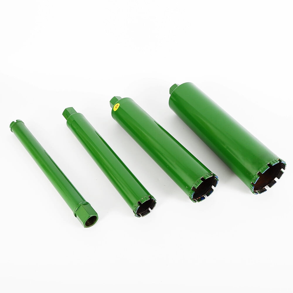 Thread Wet Diamond Core Drill Bit , 2.2"/3"/4"/5" Core Drill Set Wet Diamond Concrete Core Drill Bit Kit  Concrete Series Premium Tool 4 Size New
