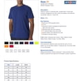 thumbnail image 2 of Jerzees Mueve la camiseta de gestión de humedad, seguridad verde M Jerzees Camiseta de manga corta, 2 of 2