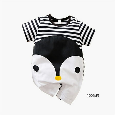 

NIUREDLTD Baby Children Girls Print Summer Short Sleeve Romper Jumpsuit Clothes