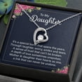 thumbnail image 2 of To My Daughter It's a Special Bond Forever Necklace w Message Card, 2 of 20