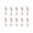 M, variant on UDIYO 10Pcs Nail Ornament Elegant Durable Nail Decoration Fashion Nail Glitters for Jewelry Making