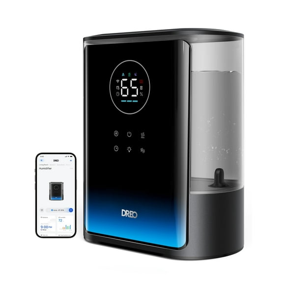 Humidificador Dreo HM717S 8L Smart Warm&Cool Mist 80H negro