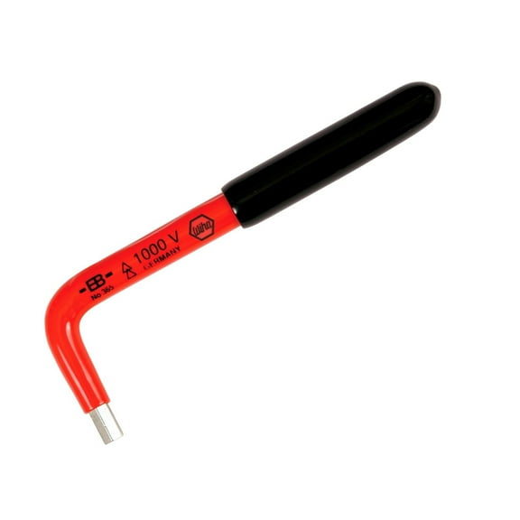 Metric Plain Hex Key Hex Key, 3 mm Tip Size, 5 3/32 in Long, 0.75 mm Short