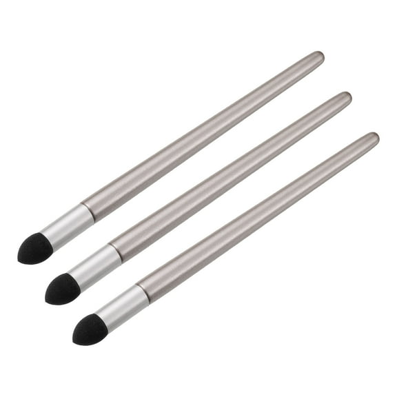 Uxcell Small Blending Stump Artist Blending Sponge Pen, 3 Pcs Rubbing Sponge Brush for Drawing Correction, Rose Gold