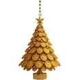 thumbnail image 3 of Shining Gold Coin Christmas Tree Ornament – Stacked Wealth Tree with Rhinestone Base, Holiday Decor & Blessing Gift for Family and Friends, 3 of 4