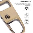thumbnail image 3 of 5 Pcs Practical Zipper Pull Tabs DIY Metal Zipper Sliders Zipper Accessories, 3 of 7