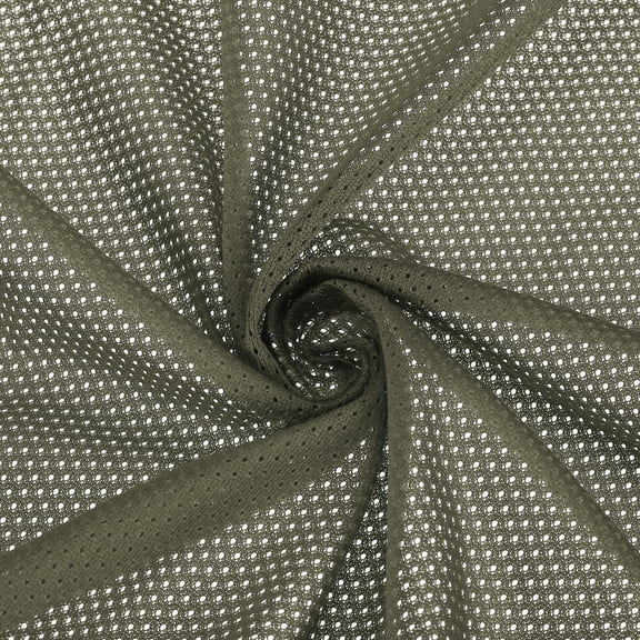 Uxcell 62 Inch Wide Mesh Fabric for Sewing Backpack Pocket and Straps, Netting Clothes, Charcoal Brown 2 Yard