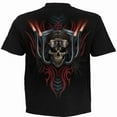 thumbnail image 2 of Spiral Direct Gothic RIDE FREE - T-Shirt Black |Biker|Skulls|Flames, 2 of 3